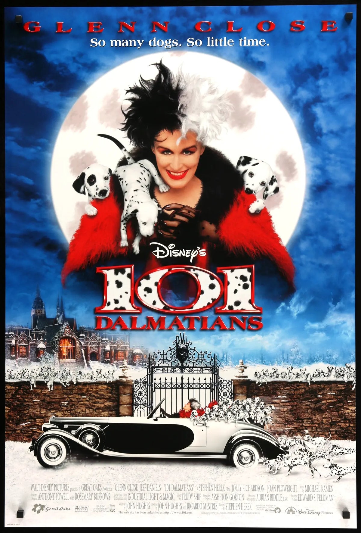 101 Dalmatians (1996) original movie poster for sale at Original Film Art - Vintage Movie Posters
