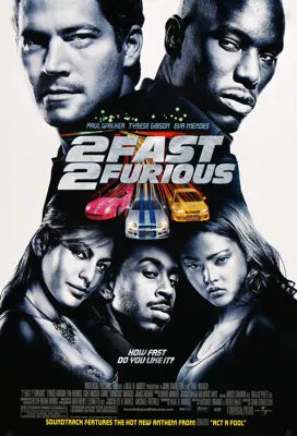 2 Fast 2 Furious (2003) original movie poster for sale at Original Film Art - Vintage Movie Posters