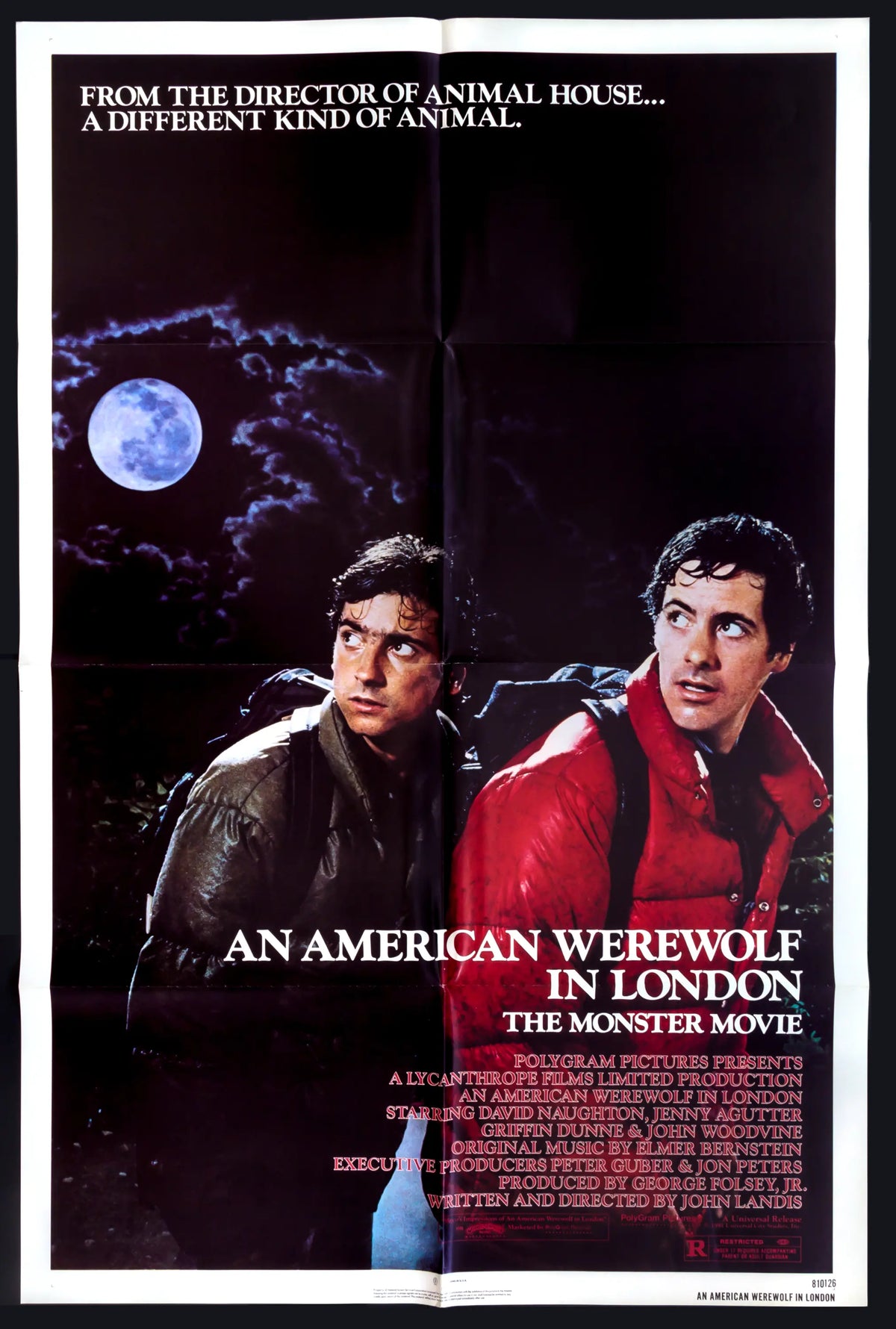 An American Werewolf in London (1981) original movie poster for sale at Original Film Art - Vintage Movie Posters