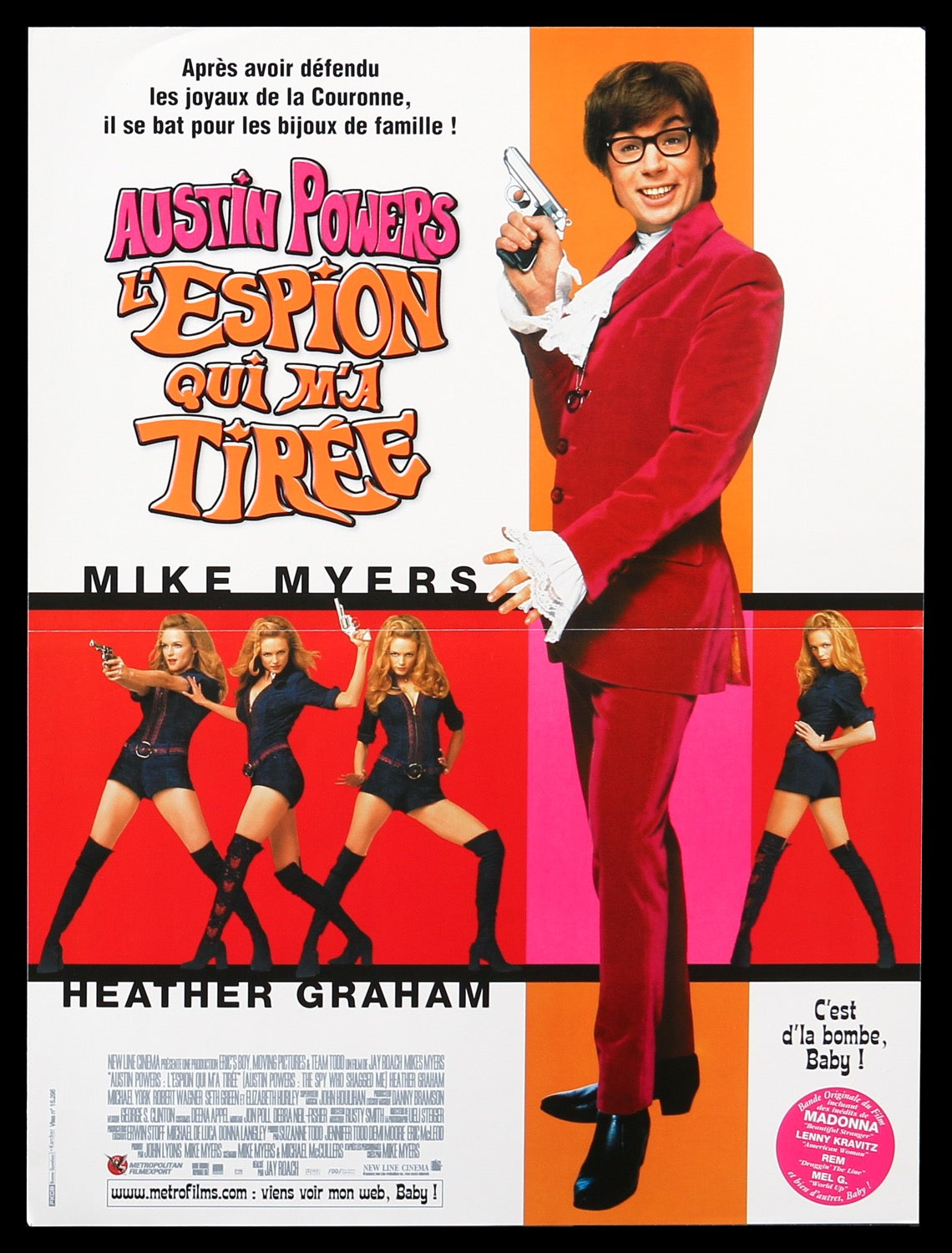 Austin Powers: The Spy Who Shagged Me (1999) original movie poster for sale at Original Film Art