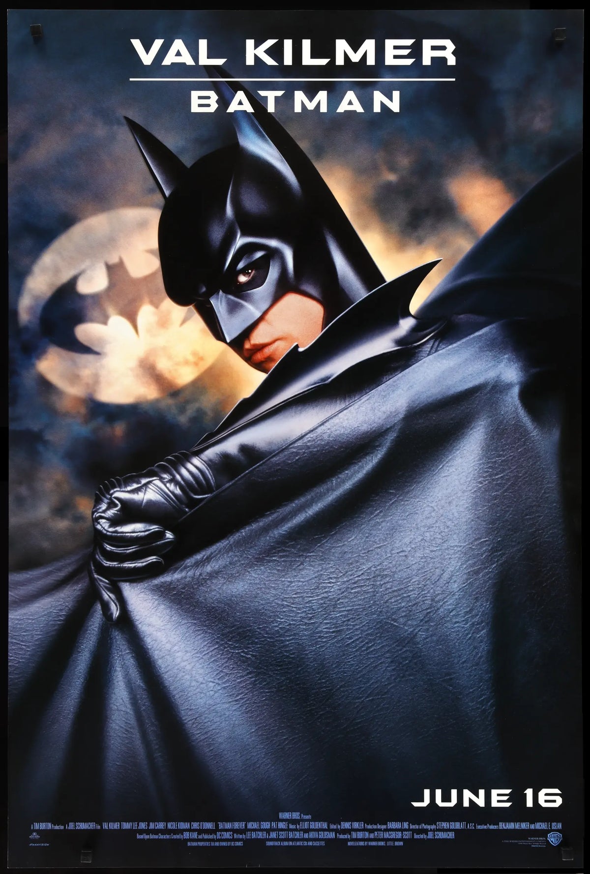 Batman Forever (1995) original movie poster for sale at Original Film Art - Vintage Movie Posters