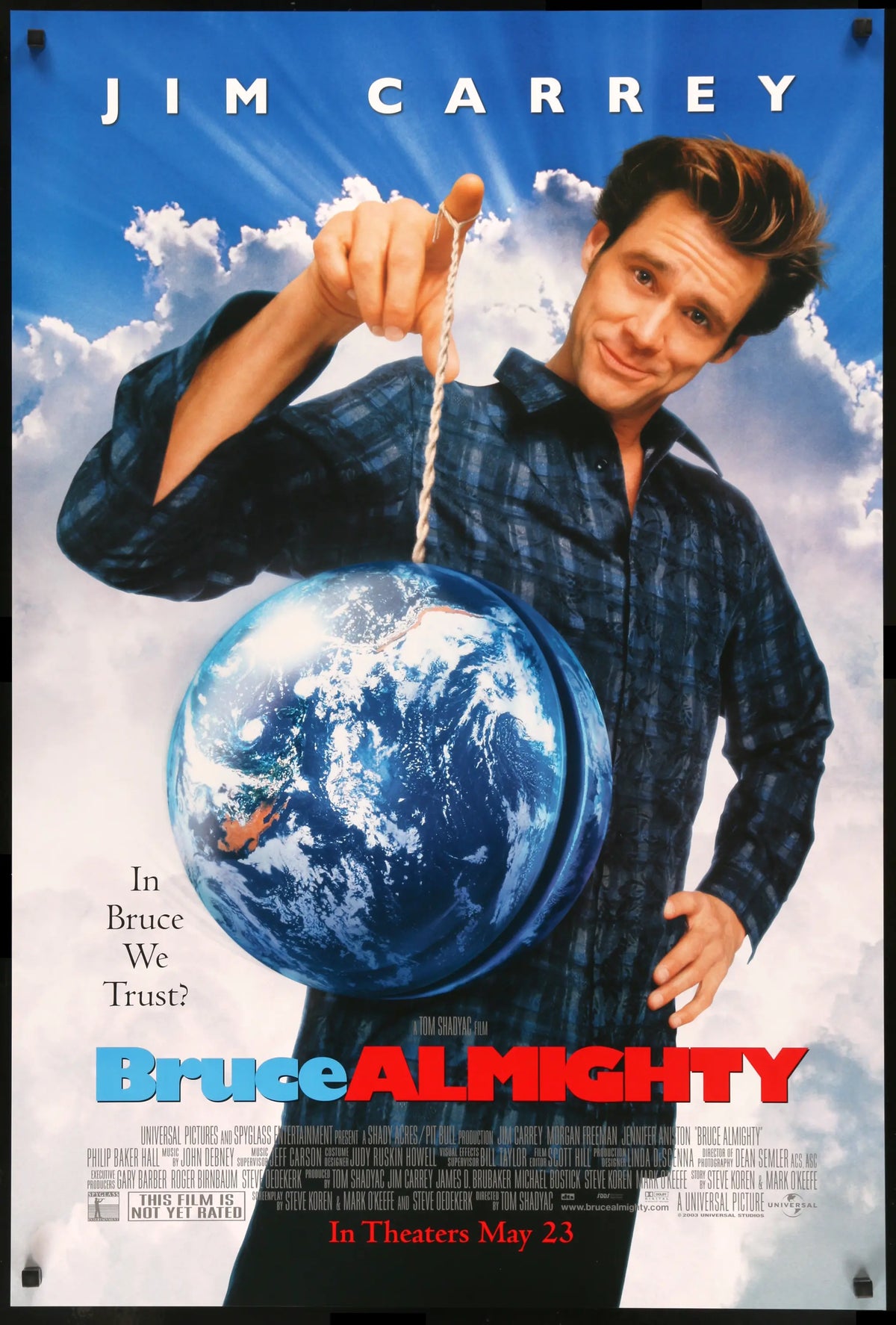Bruce Almighty (2003) original movie poster for sale at Original Film Art
