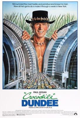 Crocodile Dundee (1986) original movie poster for sale at Original Film Art - Vintage Movie Posters