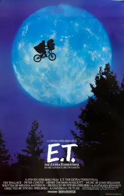 E.T. The Extra Terrestrial (1982) original movie poster for sale at Original Film Art