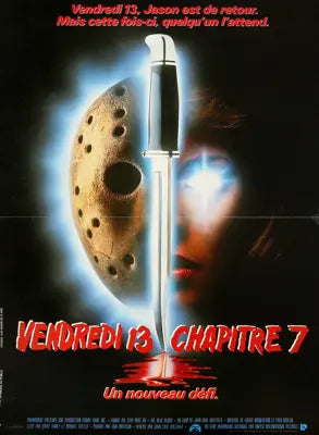 Friday the 13th Part VII: The New Blood (1988) original movie poster for sale at Original Film Art - Vintage Movie Posters