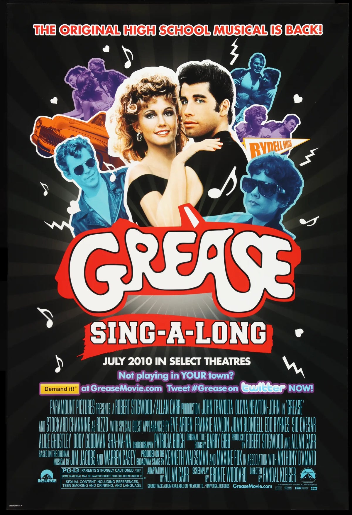 Grease (1978) original movie poster for sale at Original Film Art - Vintage Movie Posters