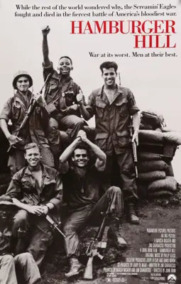 Hamburger Hill (1987) original movie poster for sale at Original Film Art