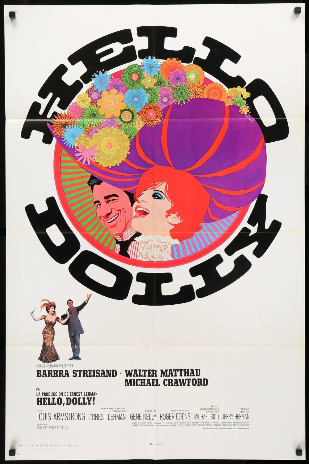 Hello, Dolly! (1969) original movie poster for sale at Original Film Art - Vintage Movie Posters