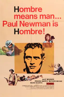 Hombre (1967) original movie poster for sale at Original Film Art - Vintage Movie Posters