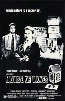 House of Games (1987) original movie poster for sale at Original Film Art - Vintage Movie Posters