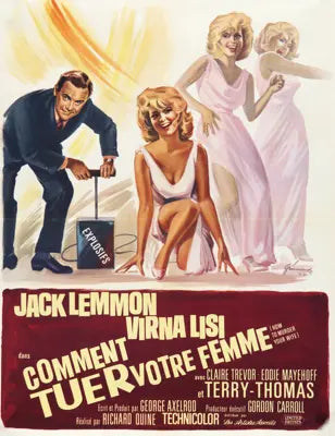 How to Murder Your Wife (1965) original movie poster for sale at Original Film Art - Vintage Movie Posters