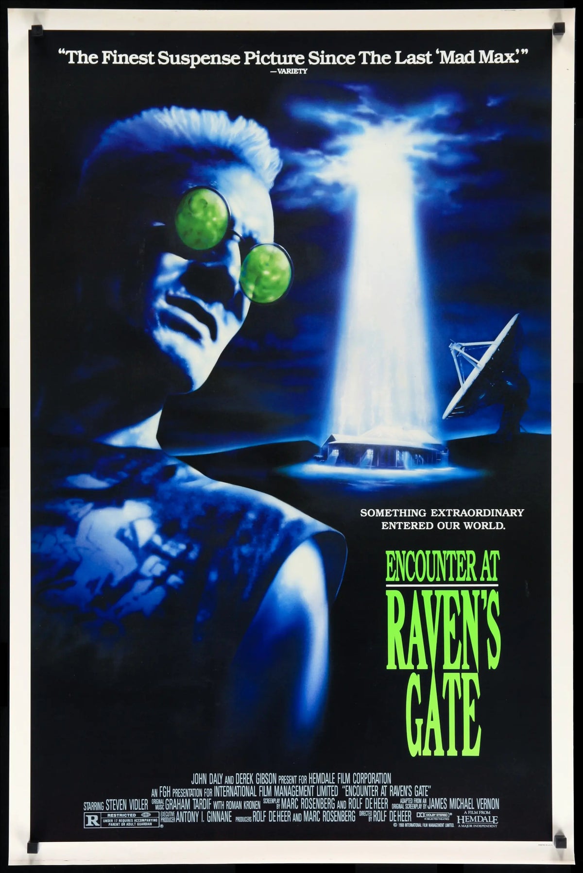 Incident at Raven&#39;s Gate (1988) original movie poster for sale at Original Film Art - Vintage Movie Posters