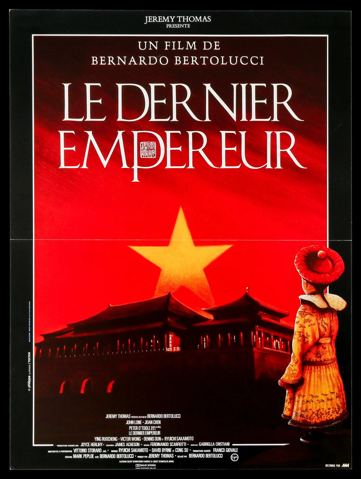 Last Emperor (1987) original movie poster for sale at Original Film Art - Vintage Movie Posters