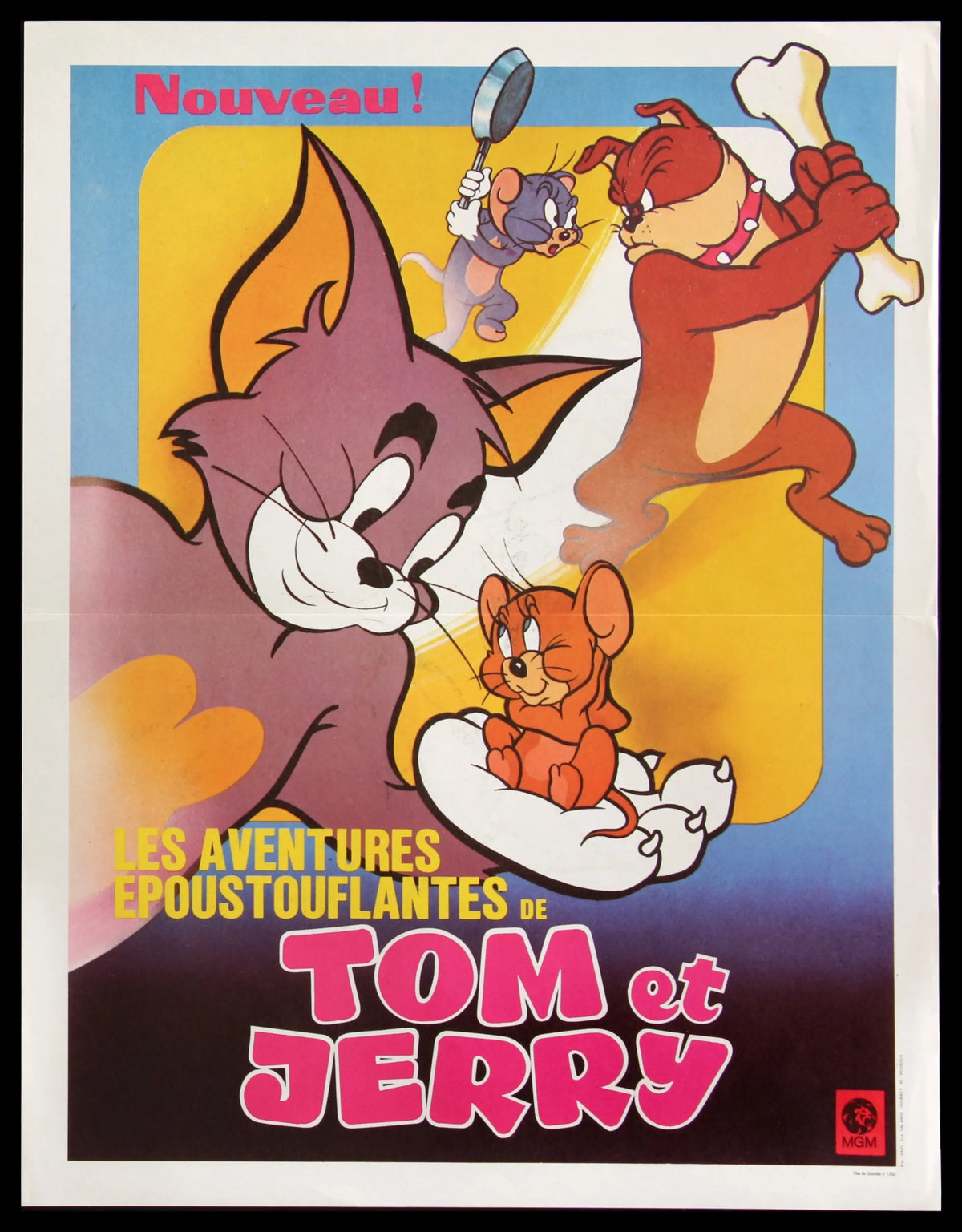 Breathtaking Adventures of Tom &amp; Jerry (1974) original movie poster for sale at Original Film Art - Vintage Movie Posters
