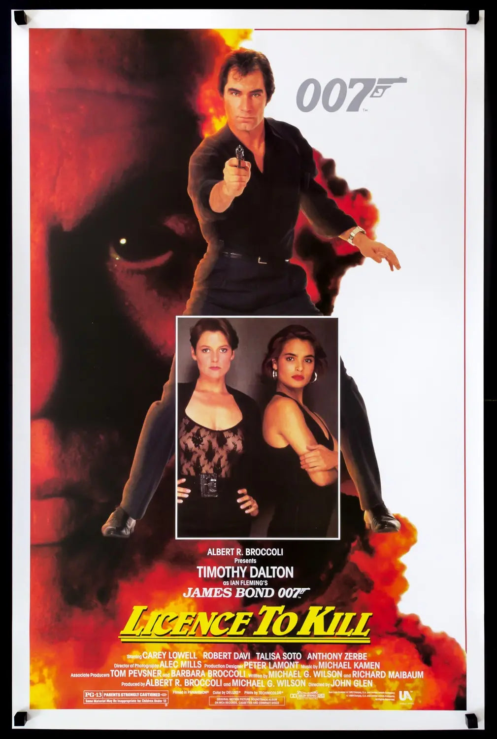 Licence to Kill (1989) original movie poster for sale at Original Film Art - Vintage Movie Posters