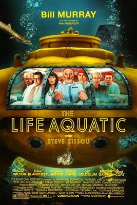 Life Aquatic with Steve Zissou (2004) original movie poster for sale at Original Film Art - Vintage Movie Posters