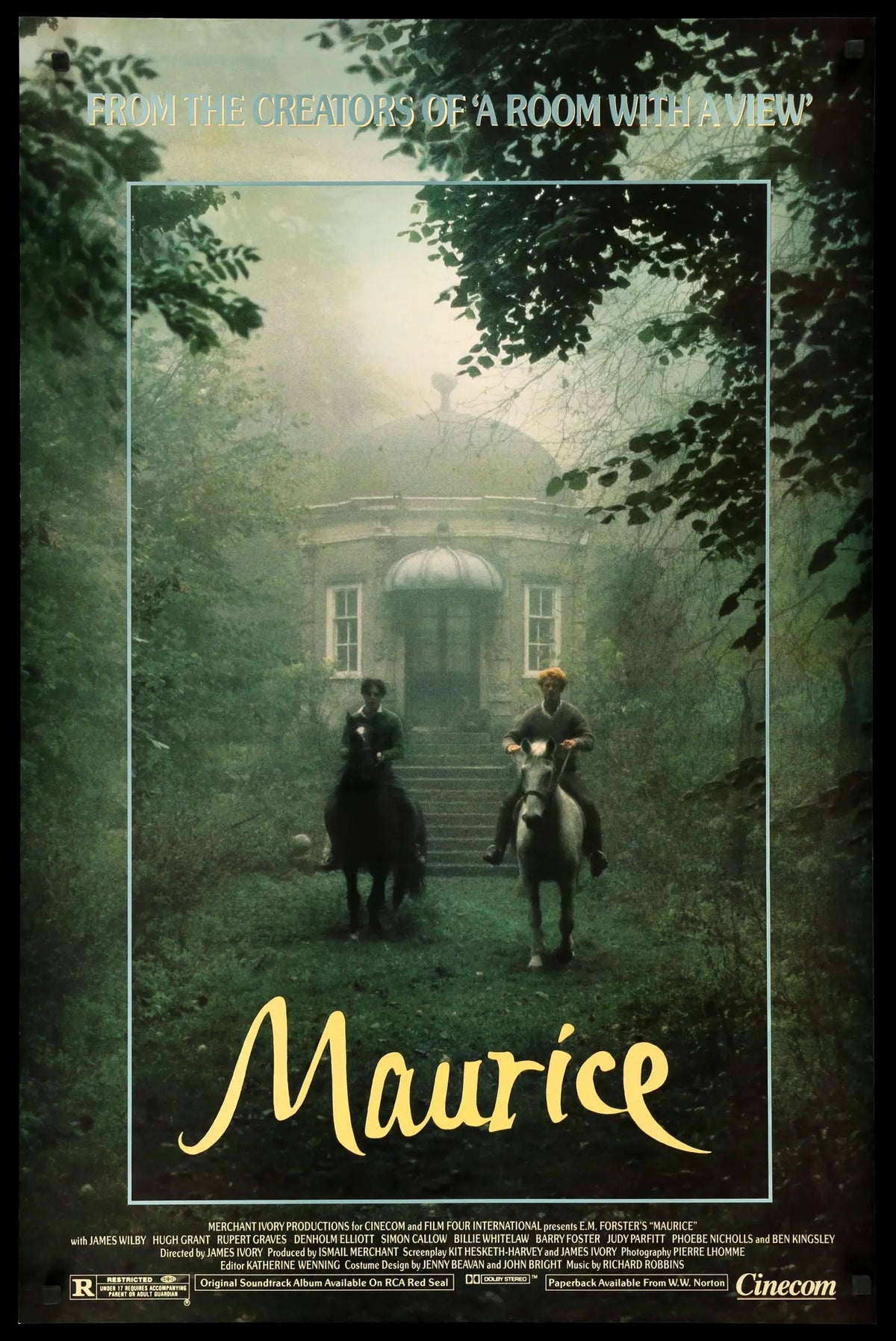 Maurice (1987) original movie poster for sale at Original Film Art