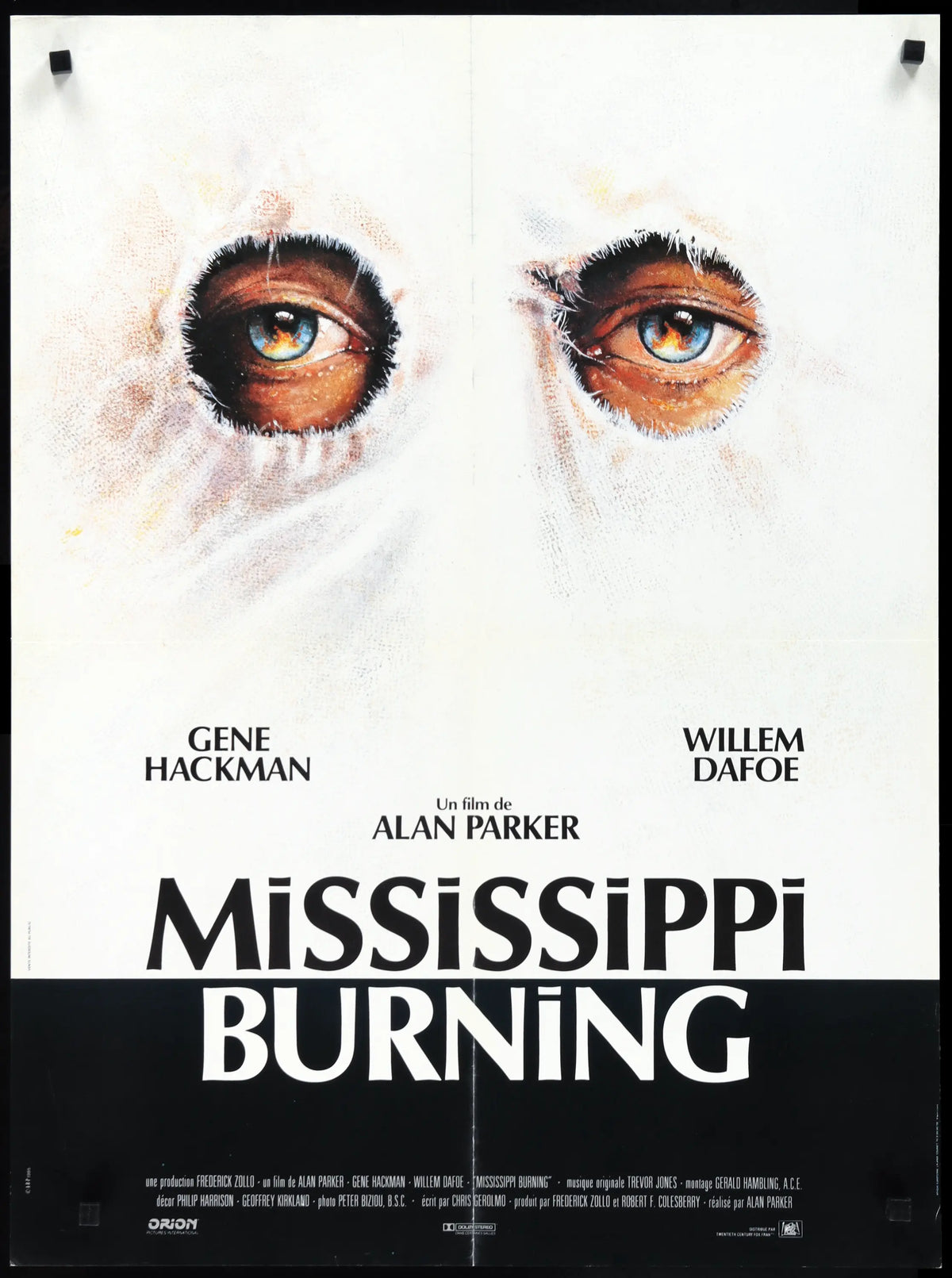 Mississippi Burning (1988) original movie poster for sale at Original Film Art