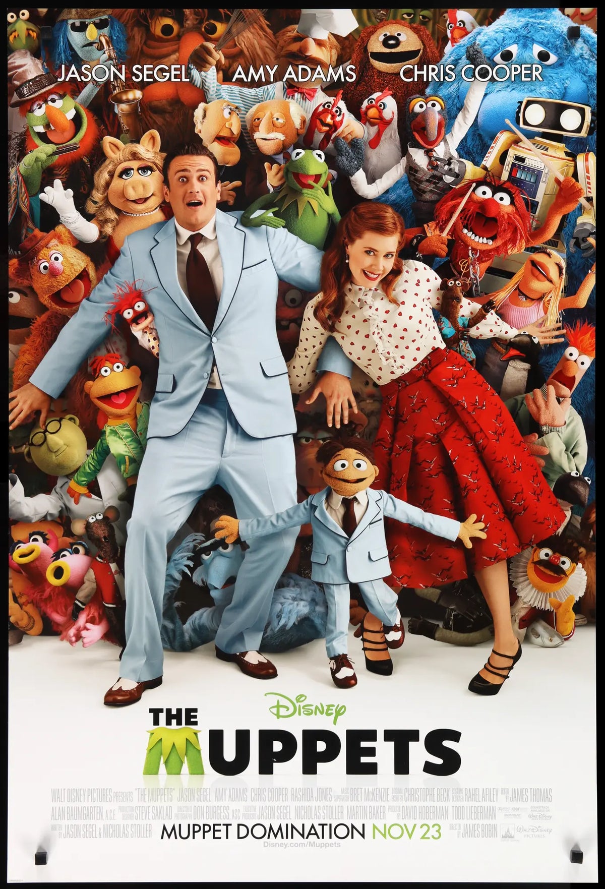 Muppets (2011) original movie poster for sale at Original Film Art