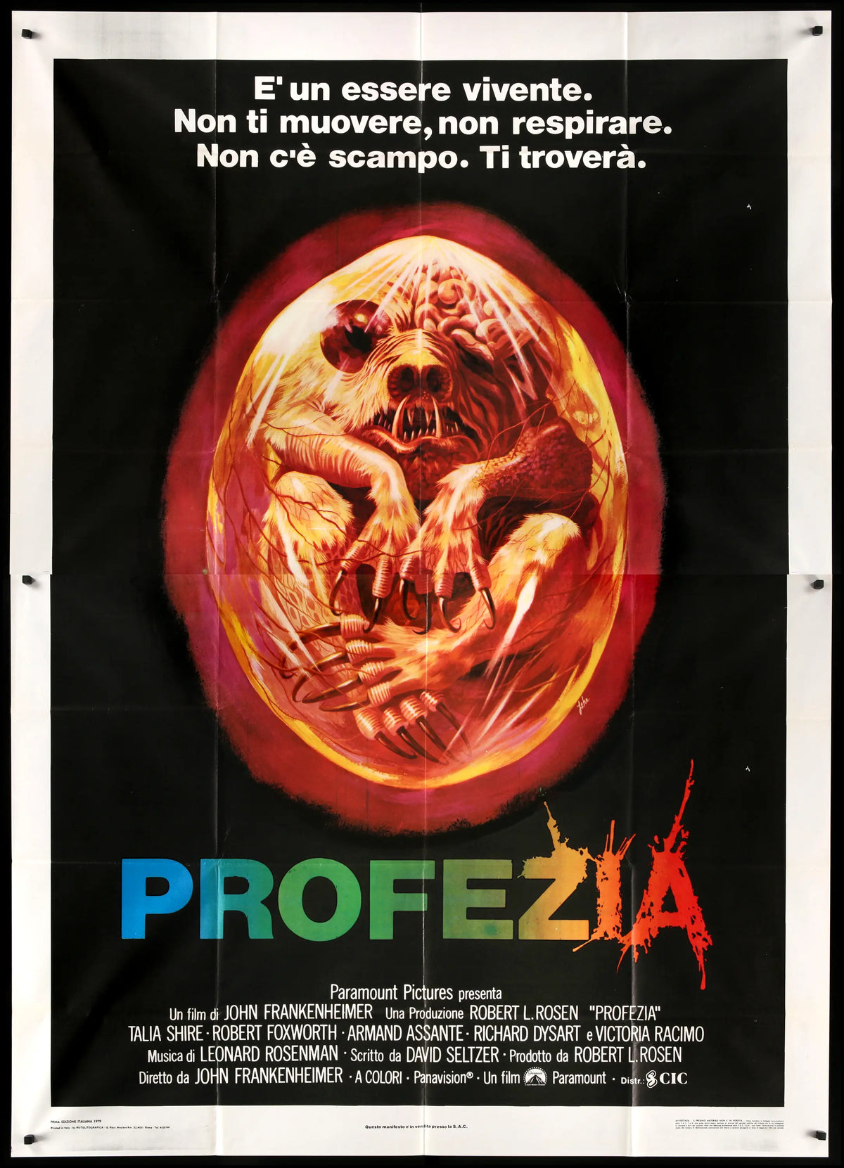 Prophecy (1979) original movie poster for sale at Original Film Art