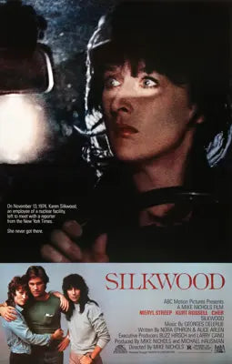 Silkwood (1983) original movie poster for sale at Original Film Art - Vintage Movie Posters