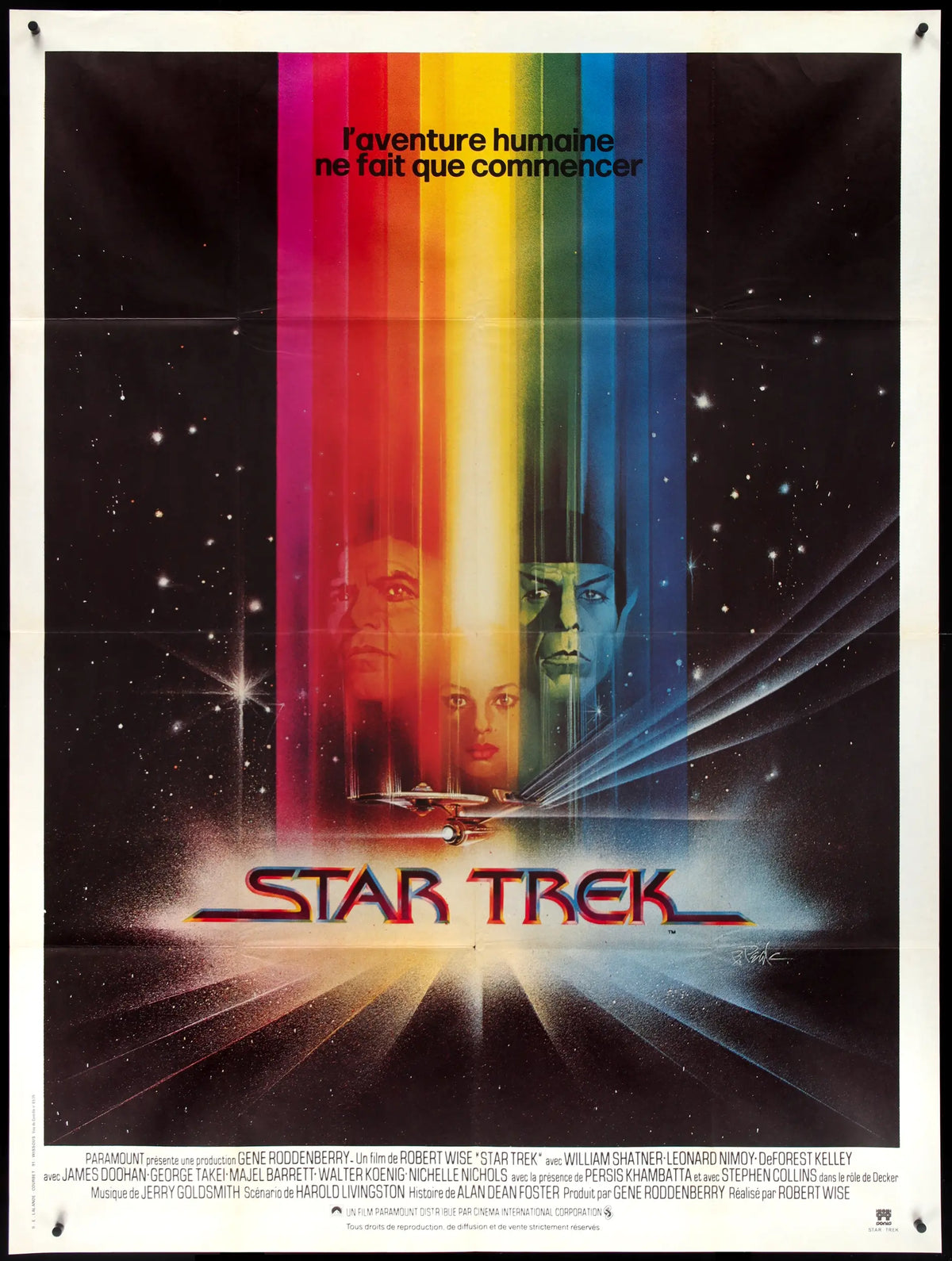 Star Trek: The Motion Picture (1979) original movie poster for sale at Original Film Art