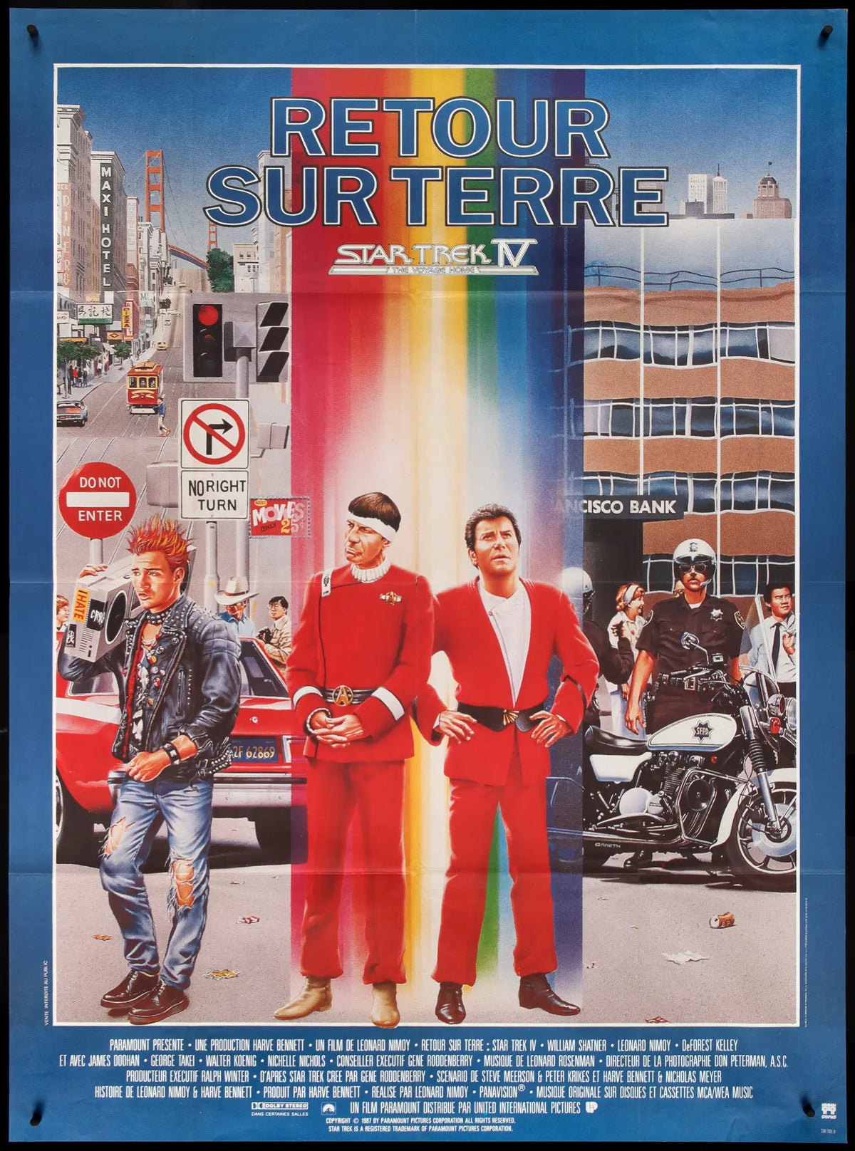 Star Trek IV: The Voyage Home (1986) original movie poster for sale at Original Film Art - Vintage Movie Posters