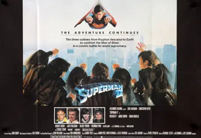 Superman II (1980) original movie poster for sale at Original Film Art - Vintage Movie Posters
