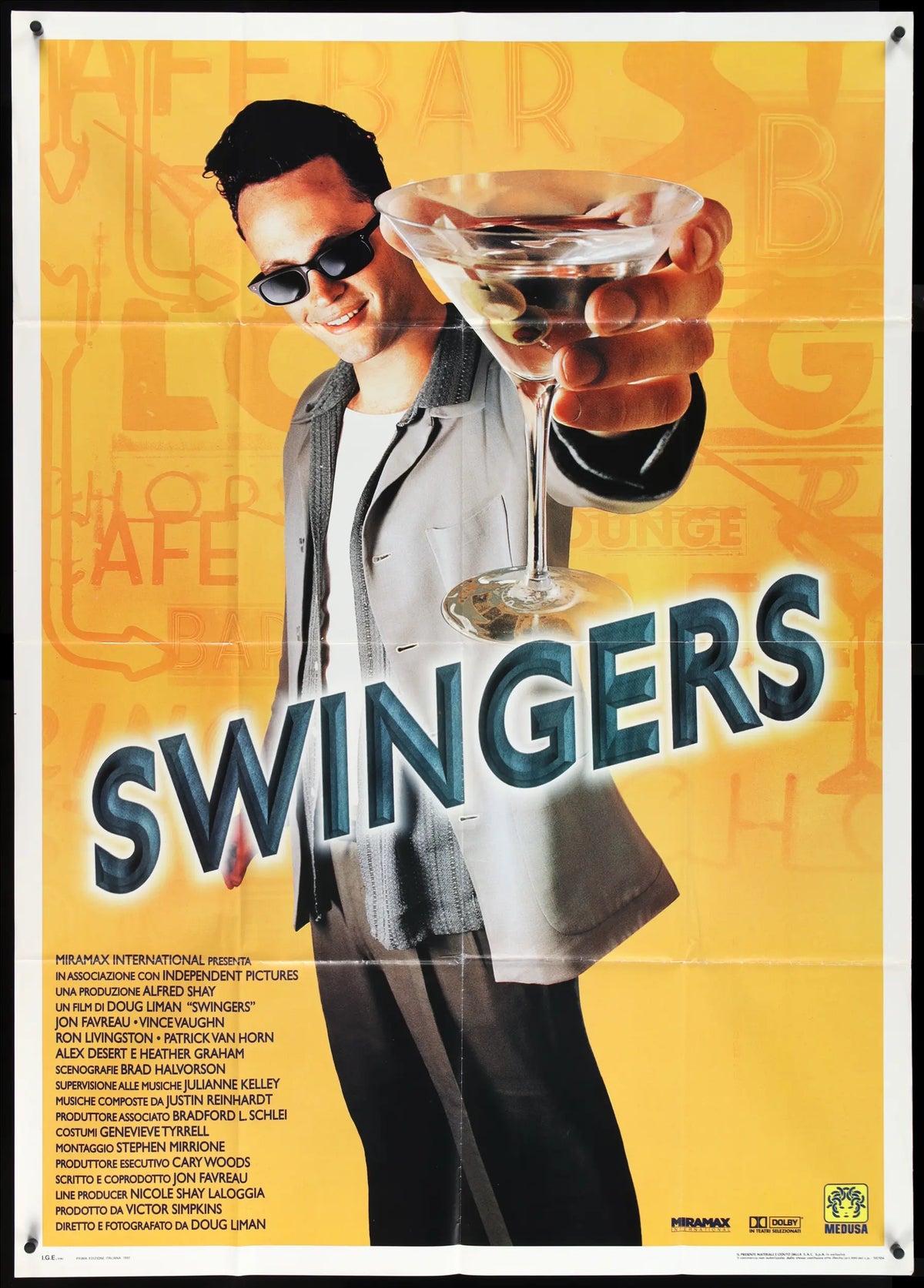 Swingers (1996) original movie poster for sale at Original Film Art