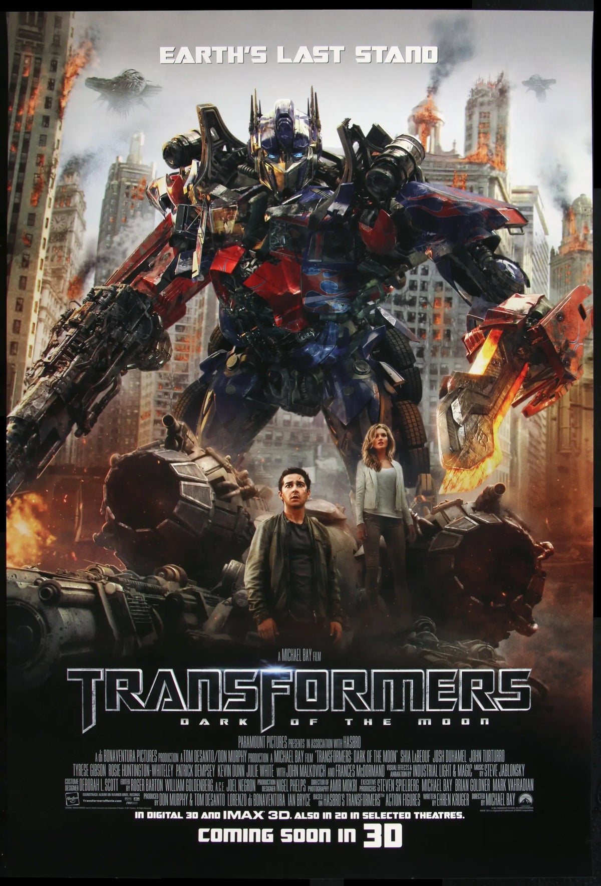 Transformers - Dark of the Moon (2011) original movie poster for sale at Original Film Art - Vintage Movie Posters