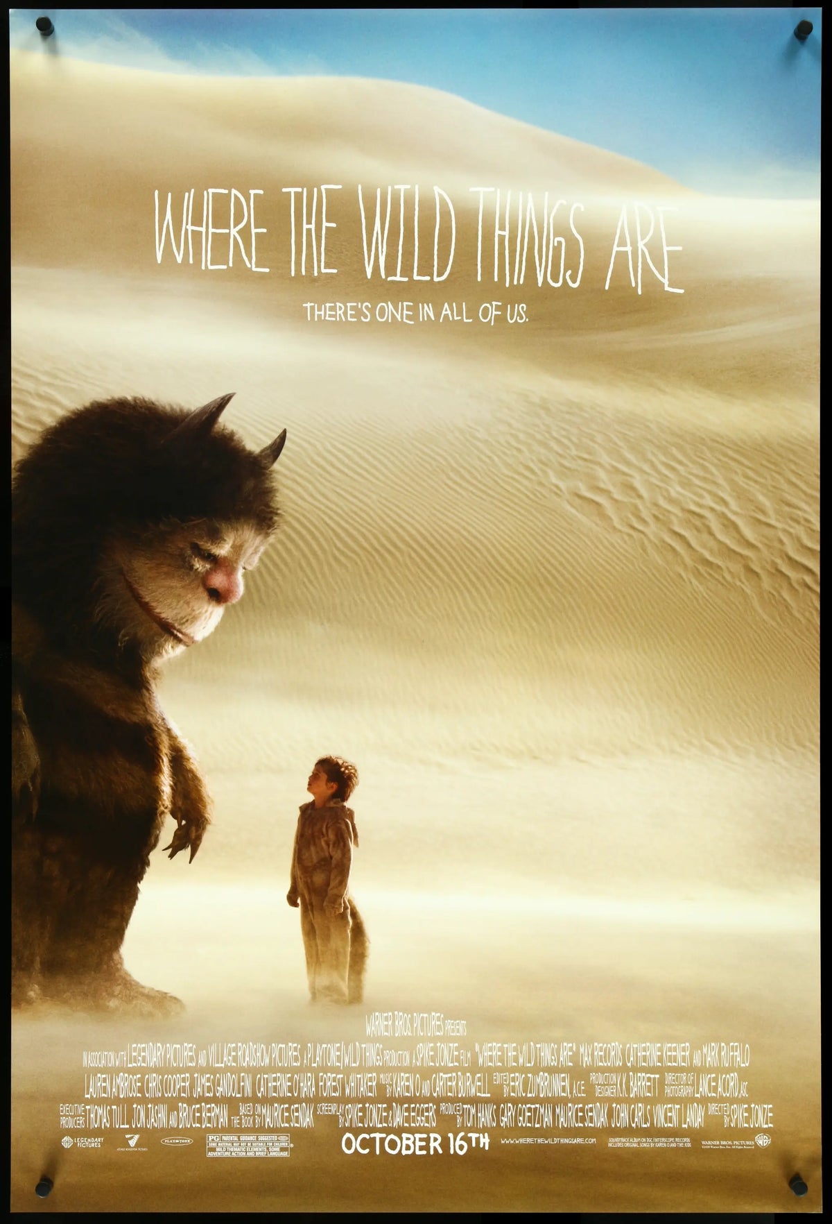 Where the Wild Things Are (2009) original movie poster for sale at Original Film Art