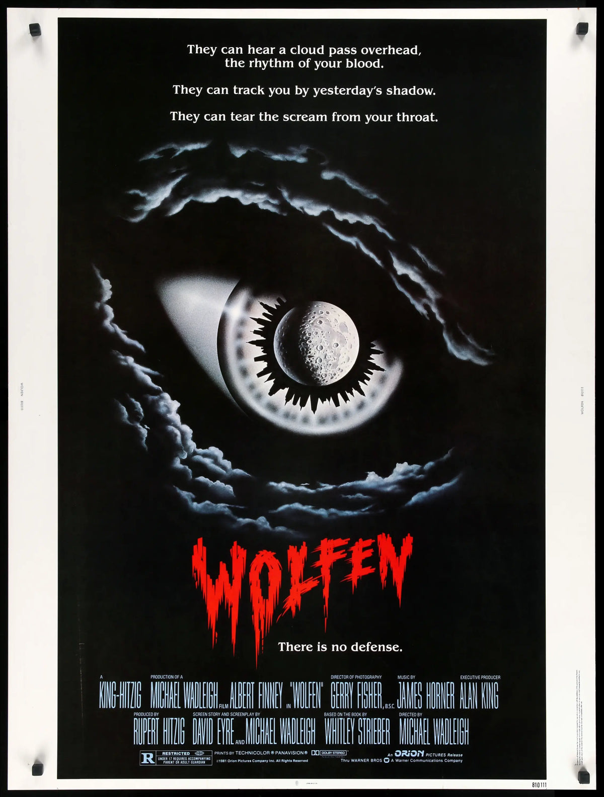 Wolfen (1981) original movie poster for sale at Original Film Art - Vintage Movie Posters