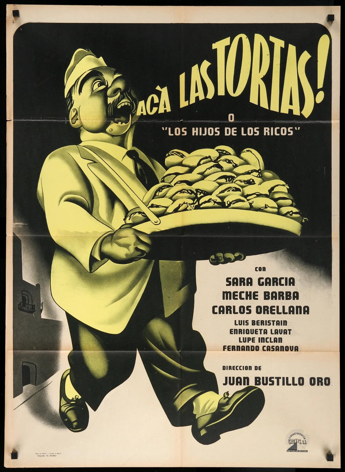 Aca Las Tortas! (1951) original movie poster for sale at Original Film Art - Vintage Movie Posters