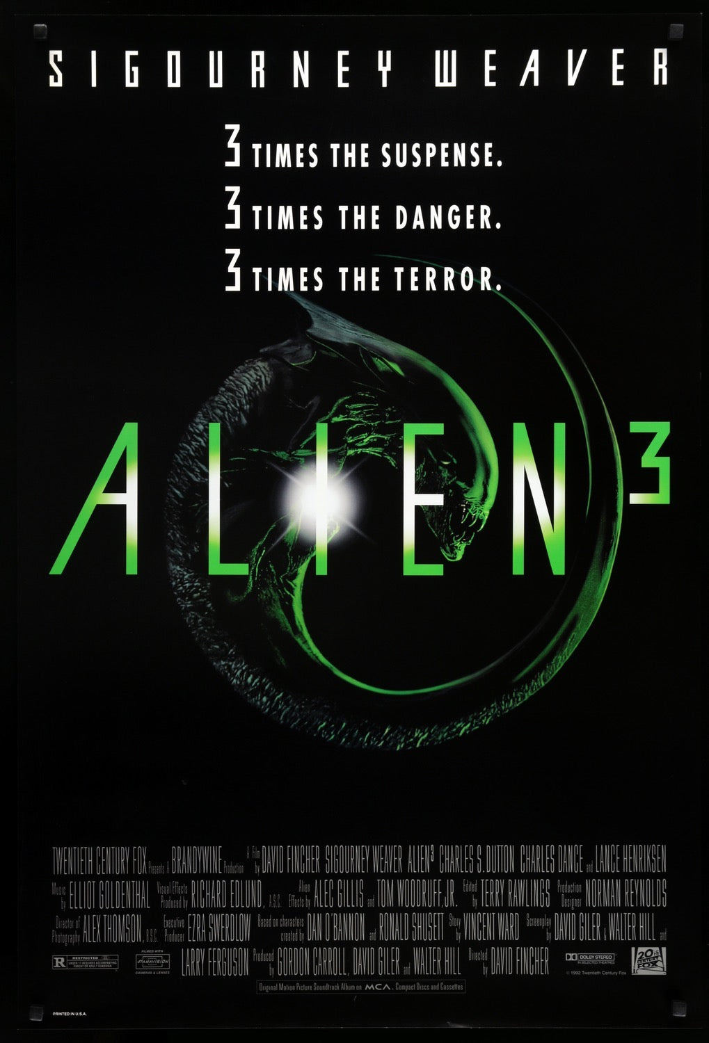 Alien 3 (1992) original movie poster for sale at Original Film Art