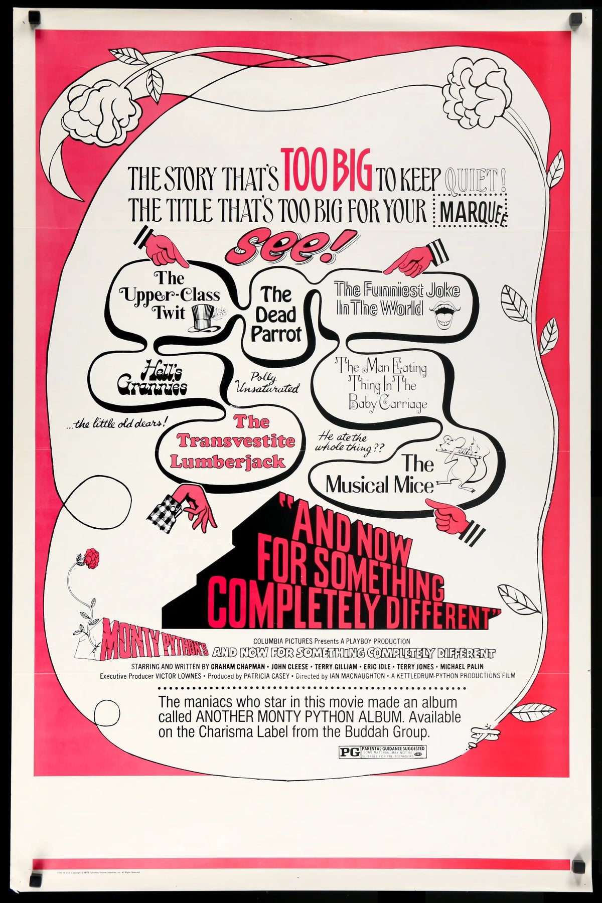 And Now for Something Completely Different (1971) original movie poster for sale at Original Film Art