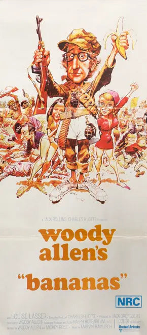 Bananas (1971) original movie poster for sale at Original Film Art - Vintage Movie Posters