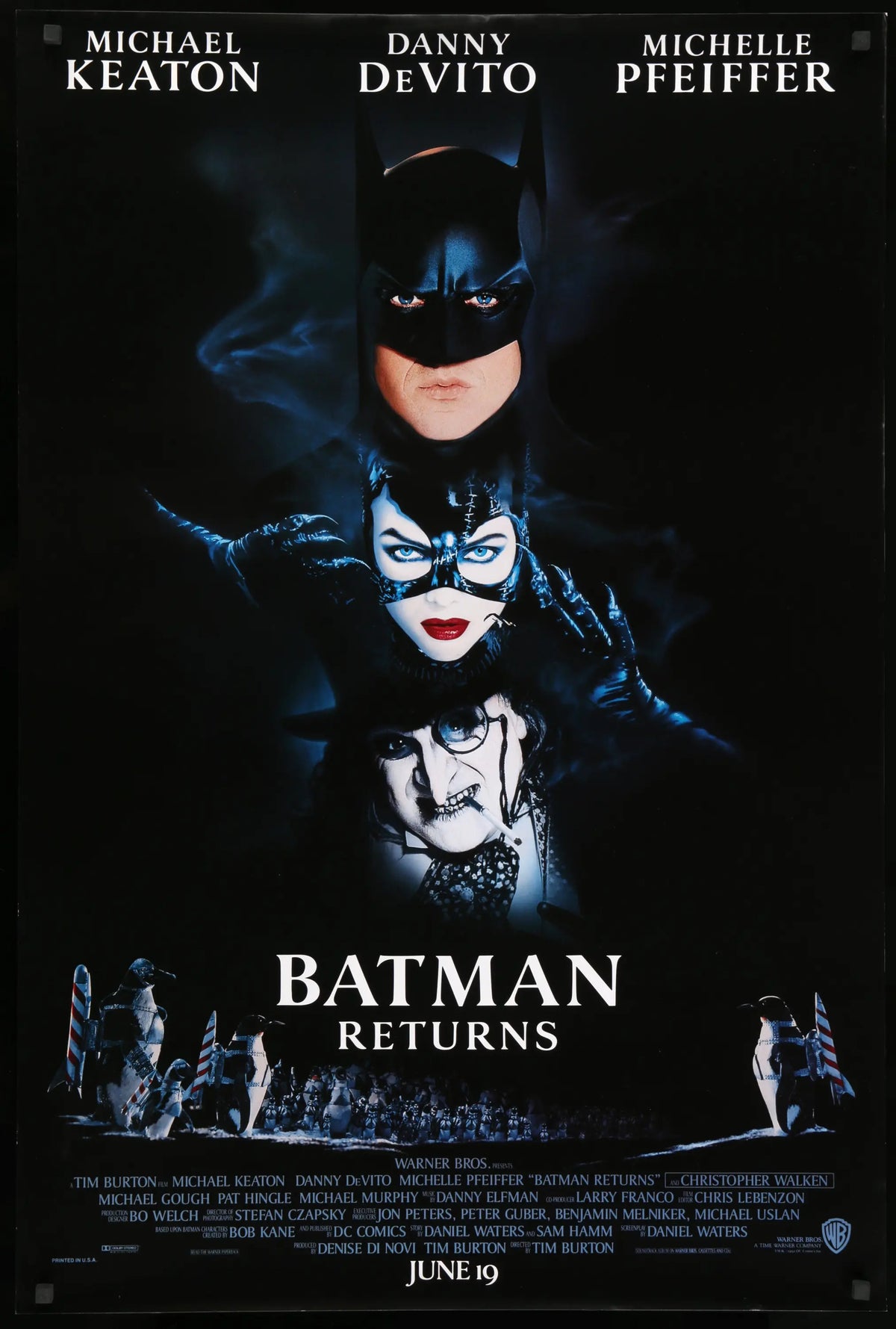 Batman Returns (1992) original movie poster for sale at Original Film Art - Vintage Movie Posters