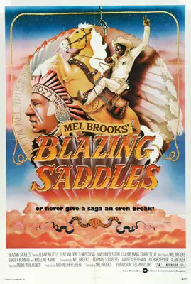 Blazing Saddles (1974) original movie poster for sale at Original Film Art - Vintage Movie Posters