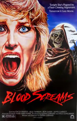 Blood Screams (1988) original movie poster for sale at Original Film Art - Vintage Movie Posters