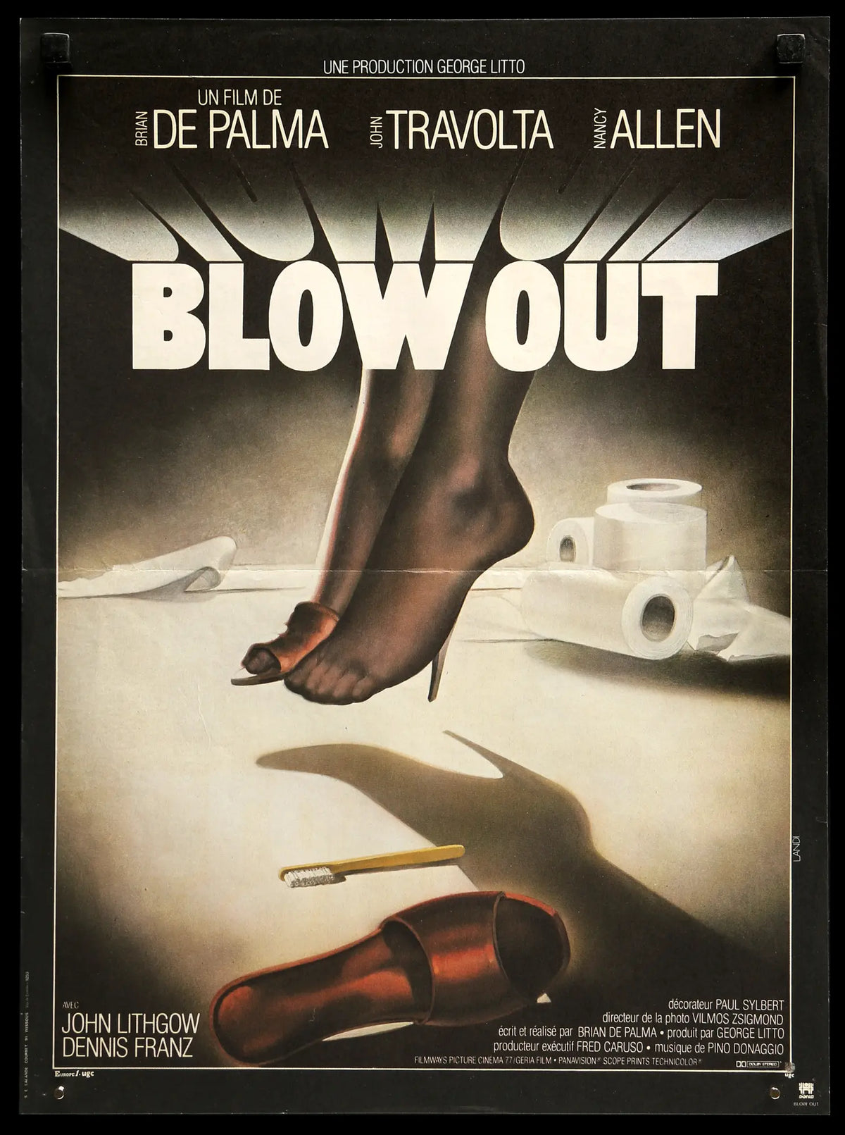 Blow Out (1981) original movie poster for sale at Original Film Art - Vintage Movie Posters