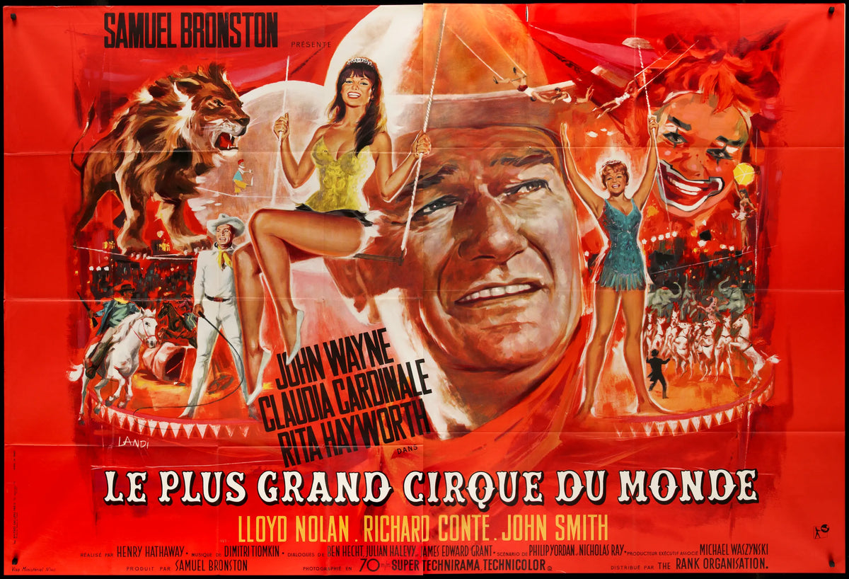 Circus World (1964) original movie poster for sale at Original Film Art