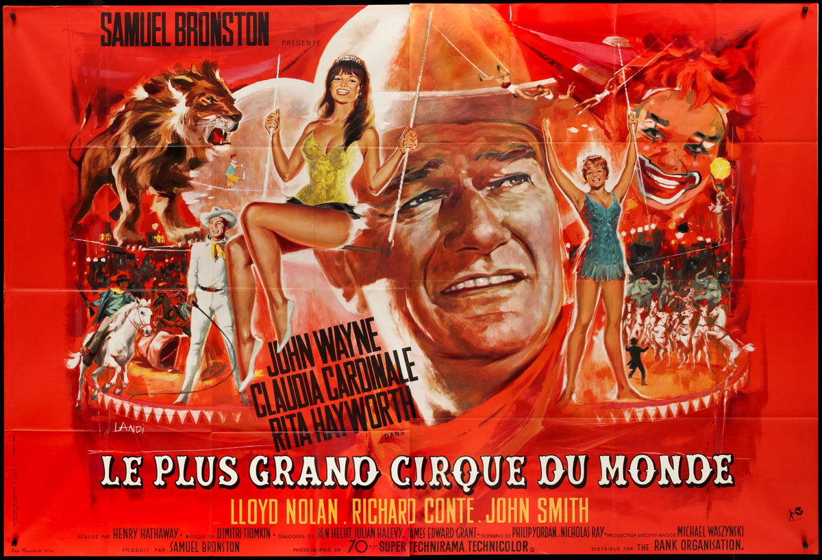 Circus World (1964) original movie poster for sale at Original Film Art - Vintage Movie Posters
