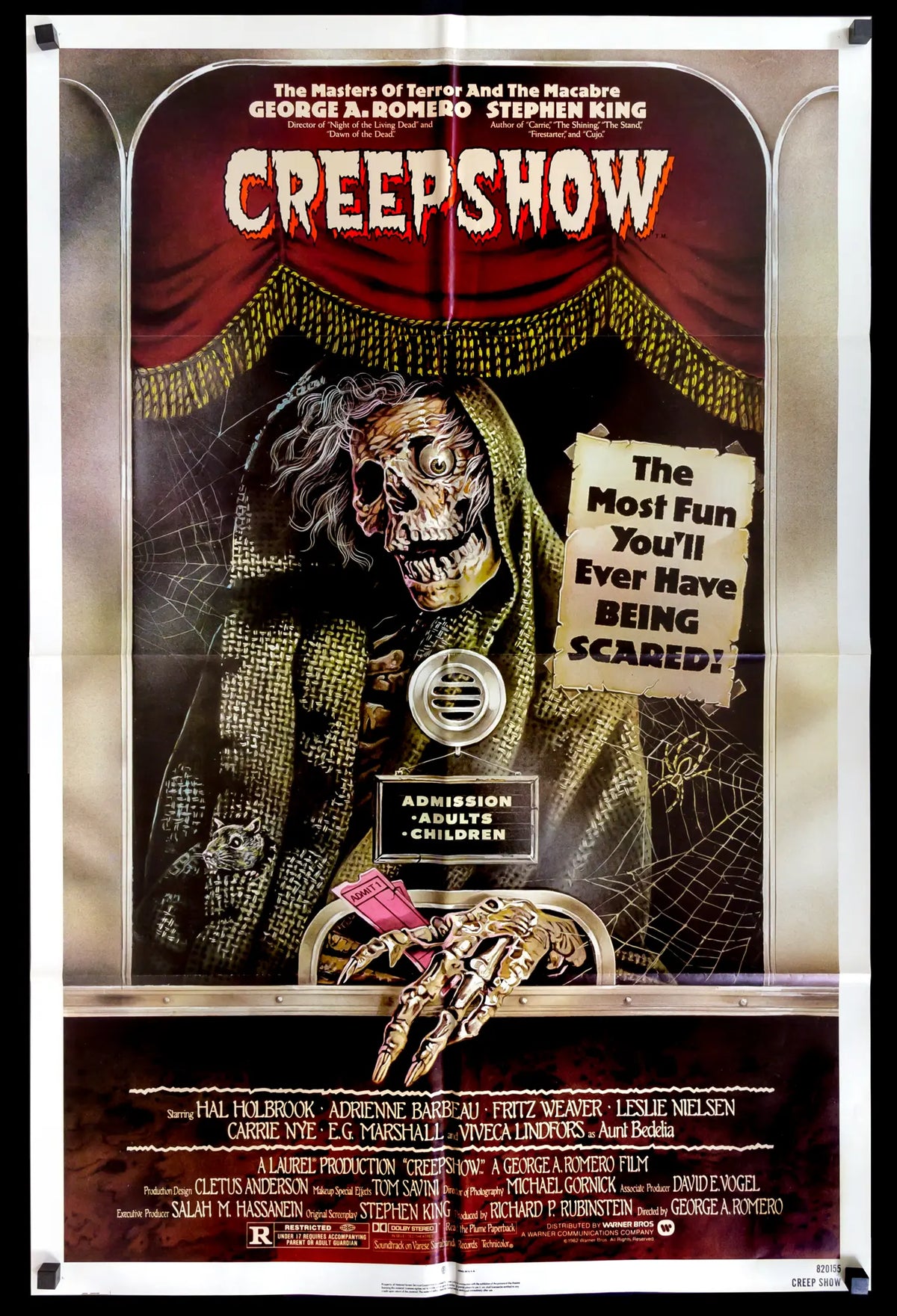 Creepshow (1982) original movie poster for sale at Original Film Art - Vintage Movie Posters
