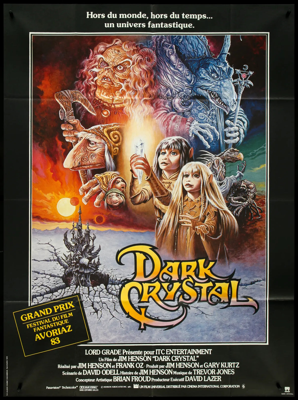 Dark Crystal (1982) original movie poster for sale at Original Film Art - Vintage Movie Posters