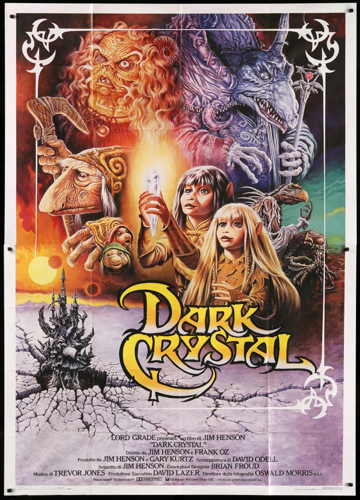 Dark Crystal (1982) original movie poster for sale at Original Film Art