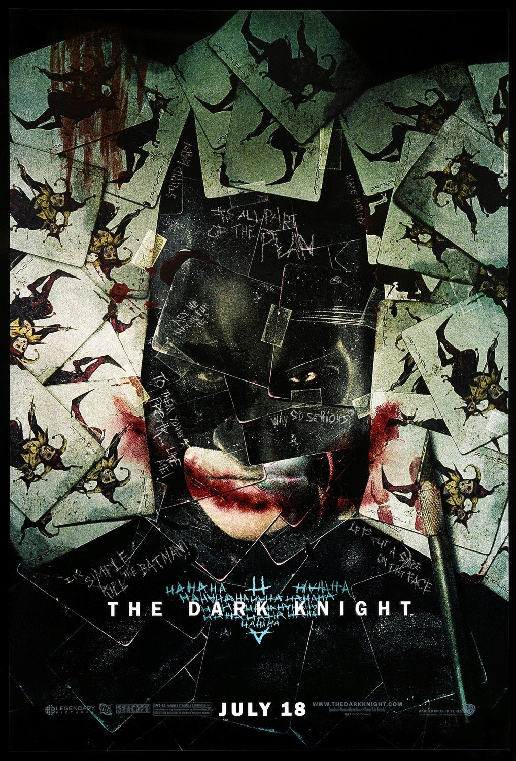 Dark Knight (2008) original movie poster for sale at Original Film Art - Vintage Movie Posters