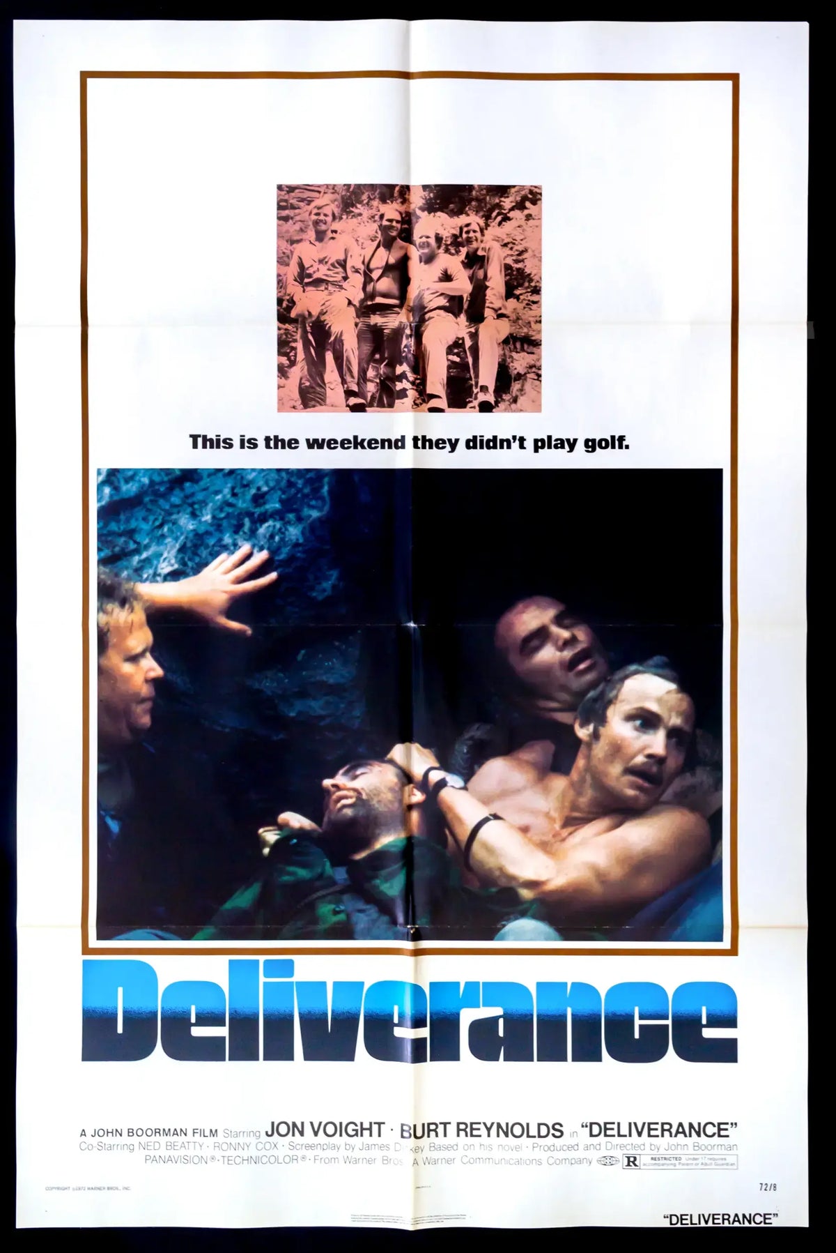Deliverance (1972) original movie poster for sale at Original Film Art - Vintage Movie Posters