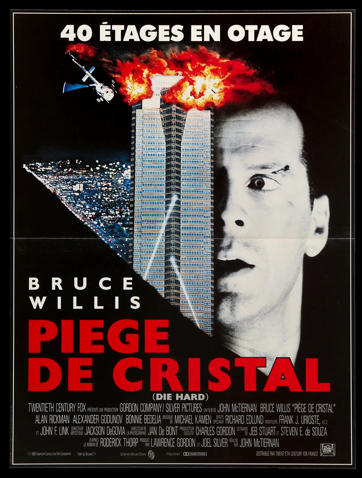 Die Hard (1988) original movie poster for sale at Original Film Art - Vintage Movie Posters