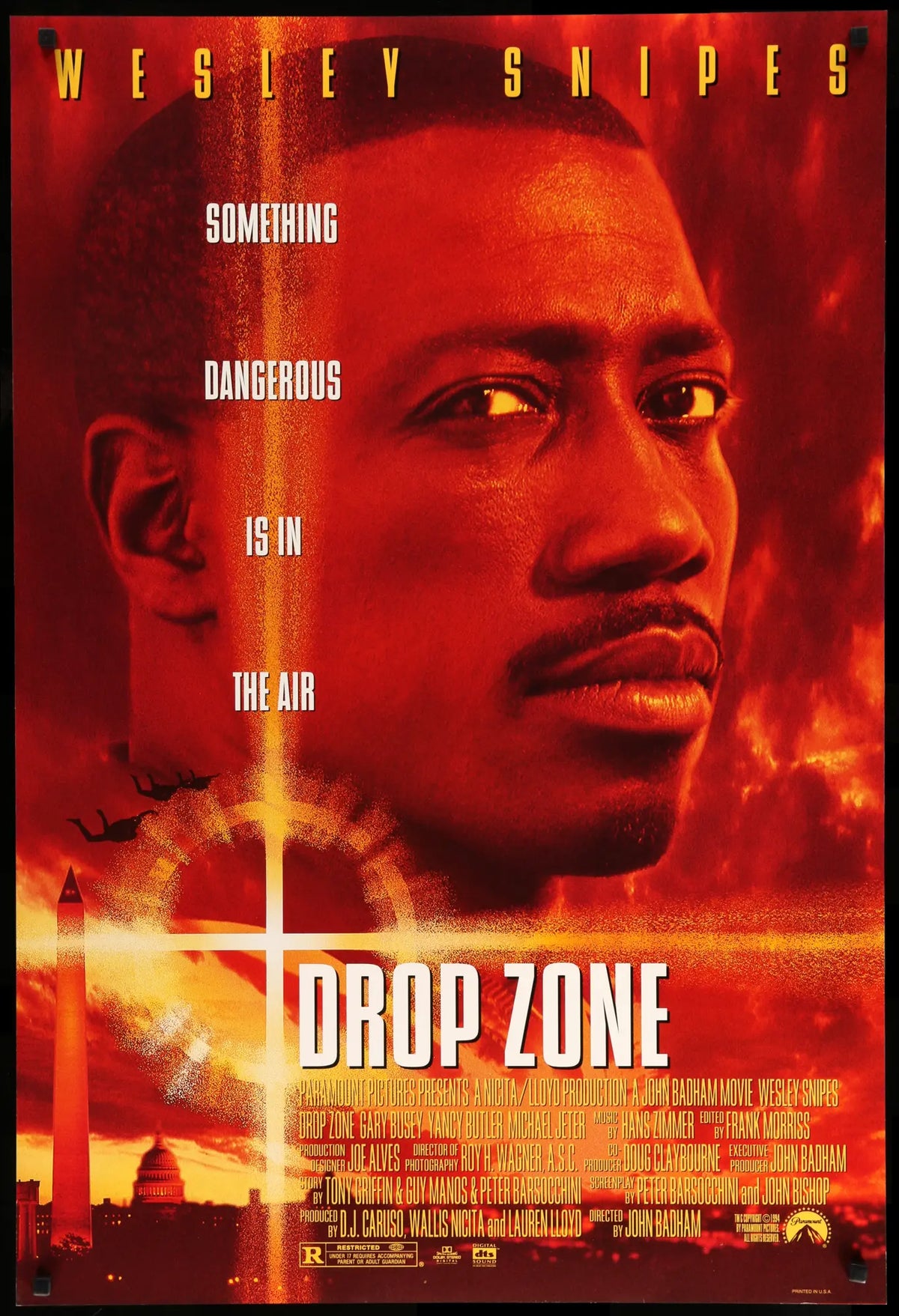 Drop Zone (1994) original movie poster for sale at Original Film Art - Vintage Movie Posters