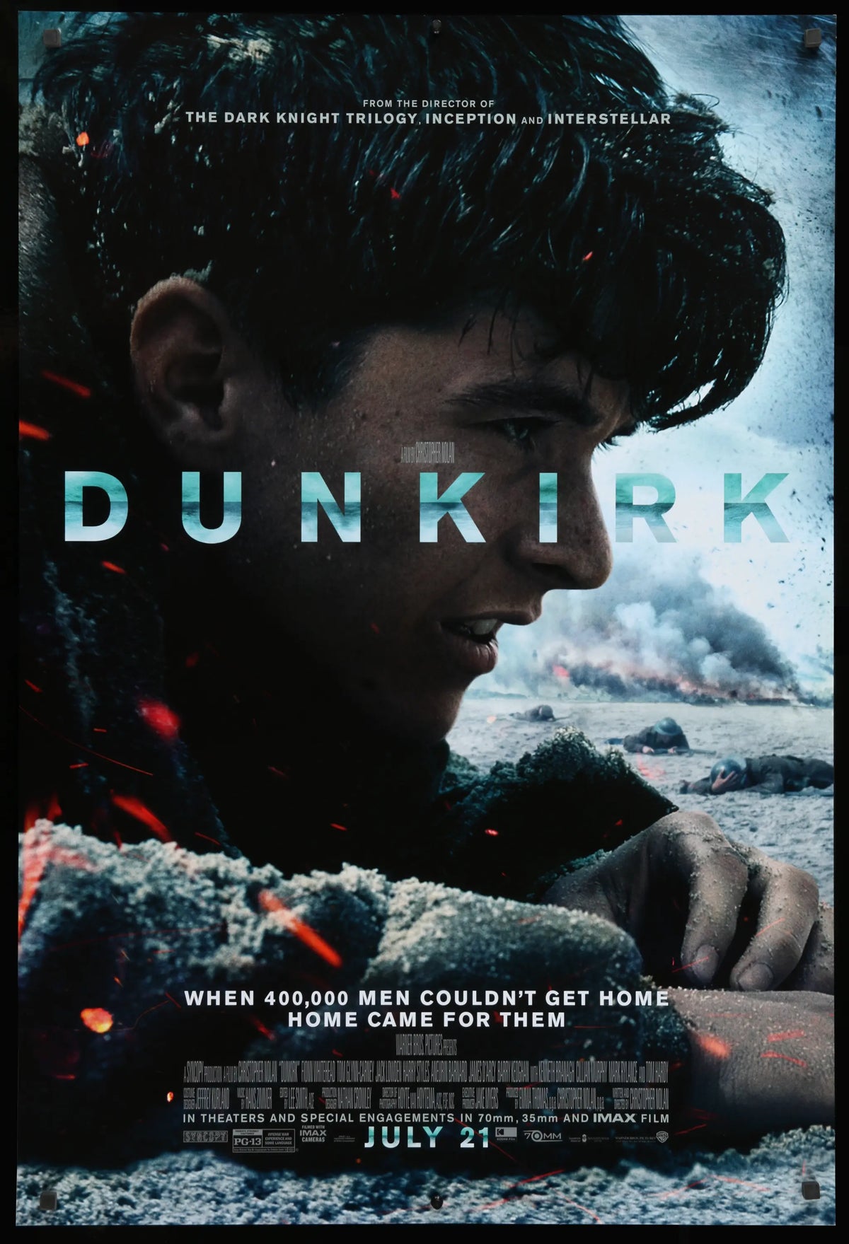 Dunkirk (2017) original movie poster for sale at Original Film Art